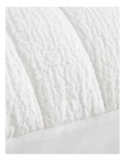 Walshe Square Cushion 45x45cm In White -Home Bedding Shop 949513240 3 720x928