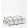 Heritage Check Heated Throw In Charcoal -Home Bedding Shop 953518870 1 720x928