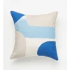 Ludwig Geo Print Cushion 50x50cm In Blue -Home Bedding Shop 957464110 1 720x928