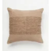 Belongil Looped Panel Cushion 55x55cm In Natural -Home Bedding Shop 957464380 1 720x928
