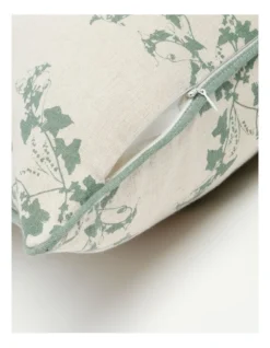 Heritage Persephone Printed Cushion 50x50cm In Beige/Green -Home Bedding Shop 957466180 4 720x928