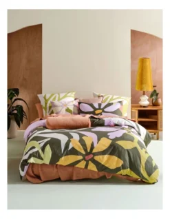 Linen House Avery Quilt Cover Set In Multi