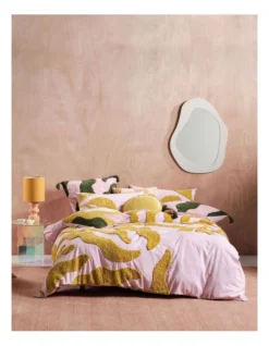 Linen House Eve Quilt Cover Set In Pink