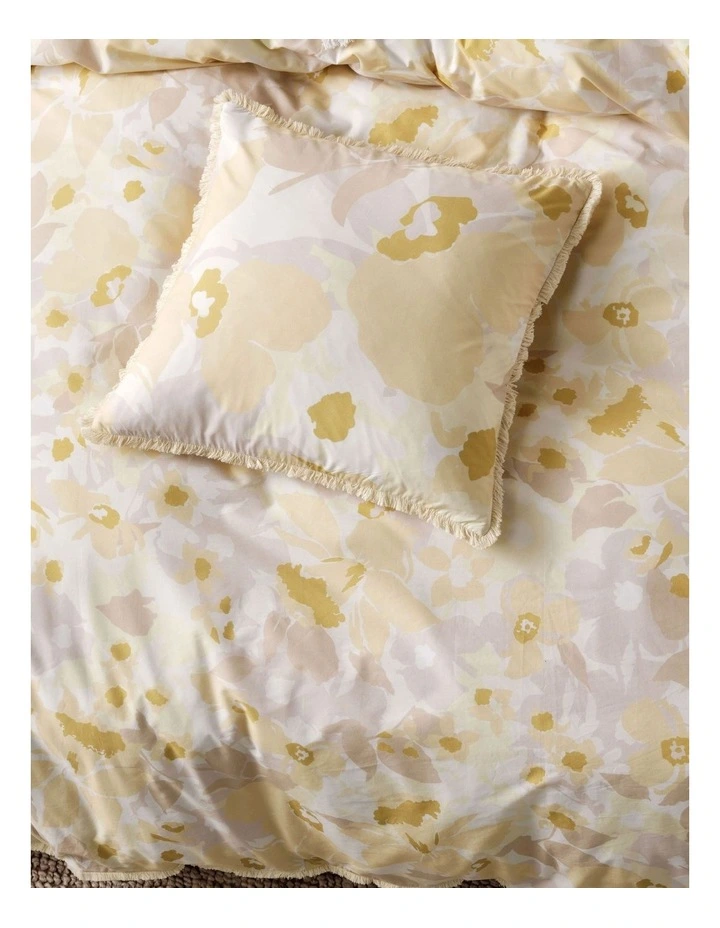 Linen House Daffodil Garden Cushion In Yellow 3 Linen House Daffodil Garden Cushion In Yellow