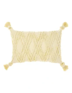 Linen House Solange Cushion In Yellow