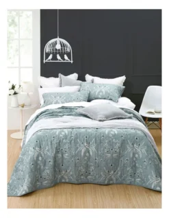 Tuileries Bed Cover Set In Blue