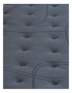 Euro Top 7-Zone Pocket Spring Mattress Plush Edge Support Medium Firm Single In Charcoal -Home Bedding Shop 963202150 6 720x928