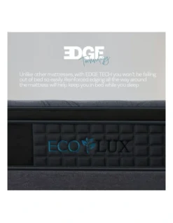 Euro Top 7-Zone Pocket Spring Mattress Plush Edge Support Medium Firm Single In Charcoal -Home Bedding Shop 963202150 7 720x928