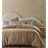 Denver Microfibre Stonewashed Quilt Cover Set In Sand -Home Bedding Shop 965548000 965564110 1 720x928