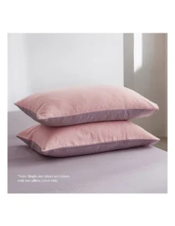 Queen Sze Bed Sheets Set In Pink/Purple 8 Queen Sze Bed Sheets Set In Pink/Purple -Home Bedding Shop 965857150 3 720x928