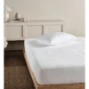 Linen House Everyday Waterproof Mattress Protector In White 2 Linen House Everyday Waterproof Mattress Protector In White -Home Bedding Shop 968611960 1 720x928