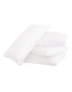 4x Pack Of King Sized Signature Hotel Hypoallergenic Pillow 233TC
