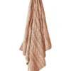 Cable Knit Throw In Rosewood -Home Bedding Shop 976436560 1 720x928