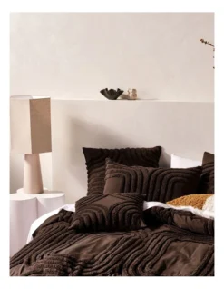 Linen House Farrah Quilt Cover Set In Cacao -Home Bedding Shop 976525930 987194440 3 720x928