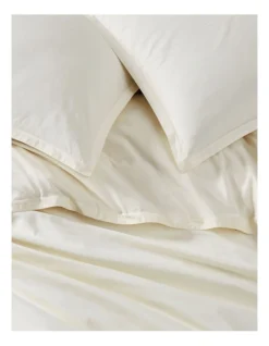 Calvin Klein CK Naturals Tencel Cotton Quilt Cover Set In Natural Undyed -Home Bedding Shop 980811550 980811910 3 720x928