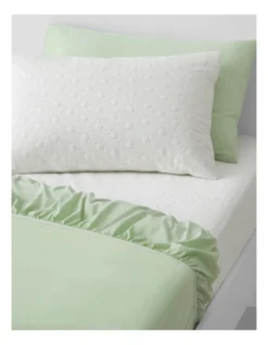 Kids Protector And Sheet Set In Mint -Home Bedding Shop 988999660 2 720x928