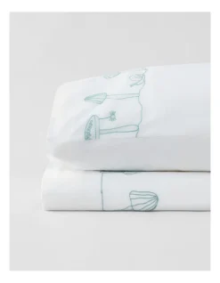 Mushroom Garden Embroidered Pillowcase In Salt -Home Bedding Shop 989002810 2 720x928