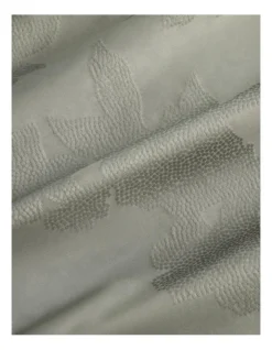 Sabal Tailored Quilt Cover In Green Smoke -Home Bedding Shop 989006410 2 720x928