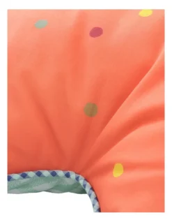 Sunny Heart Novelty Cushion In Papaya -Home Bedding Shop 989008120 3 720x928