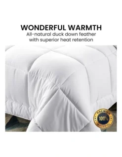 Duck Down Feather Quilt 500GSM Duvet Doona King In White 14 Duck Down Feather Quilt 500GSM Duvet Doona King In White -Home Bedding Shop 989374510 6 720x928