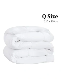 Duck Down Feather 700GSM Quilt Duvet Doona Queen In White -Home Bedding Shop 989375140 4 720x928