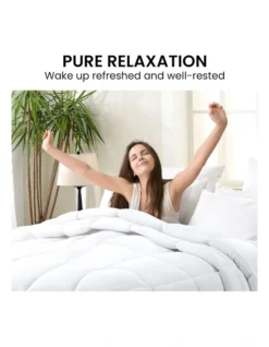 Duck Down Feather 700GSM Quilt Duvet Doona Queen In White -Home Bedding Shop 989375140 6 720x928